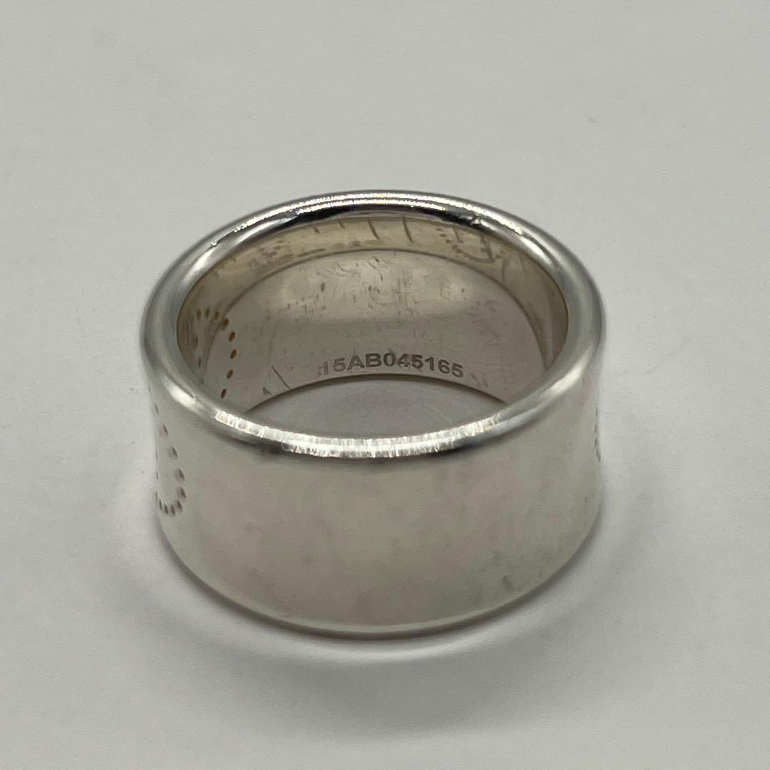 Hermes Eclipse Ribbon Ring Size 54 SV 925