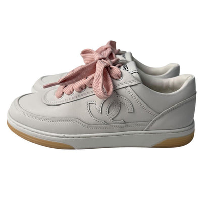 Chanel Sneakers CC Logo 35 White — view 3