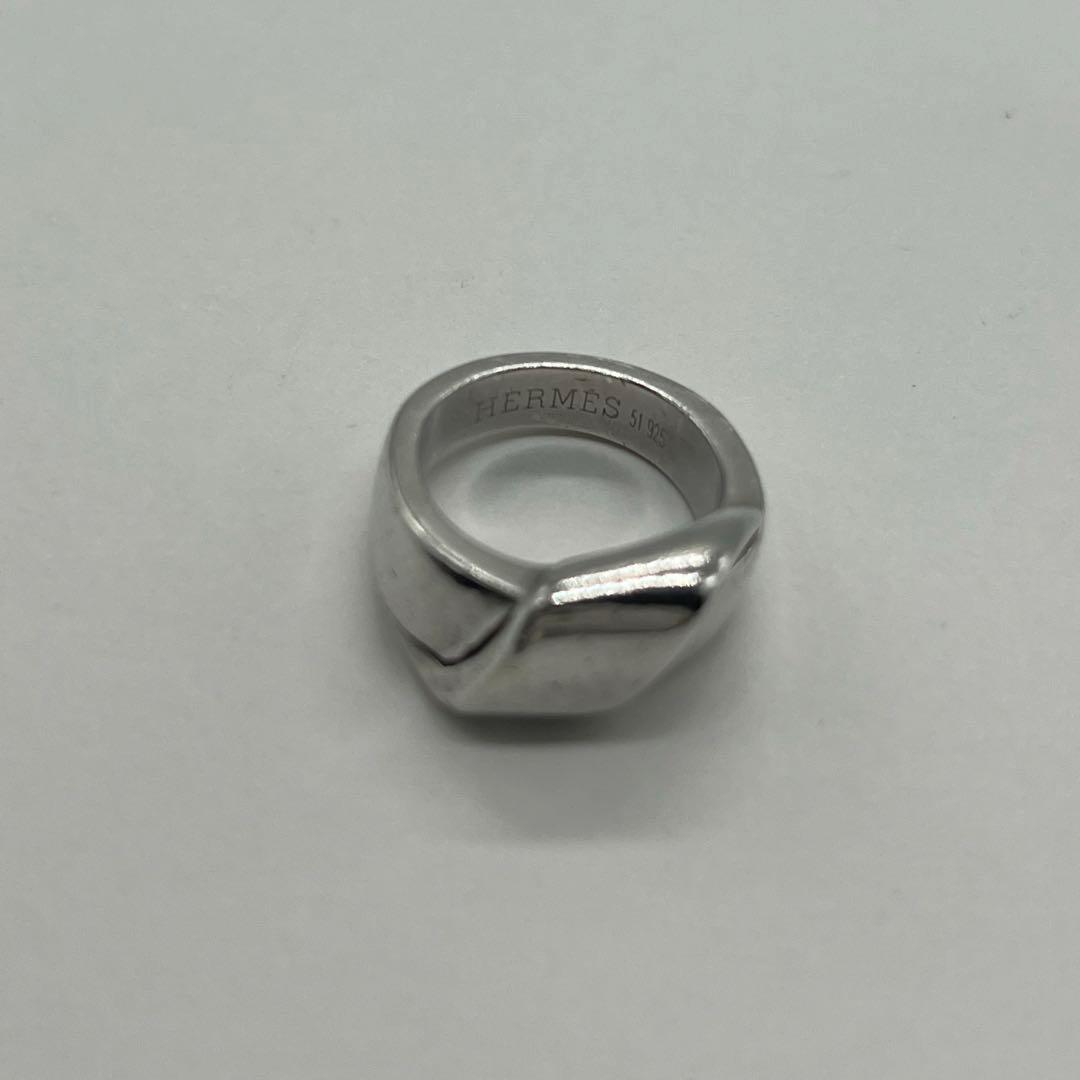 Hermes Vintage Ring Size 51 Sv925