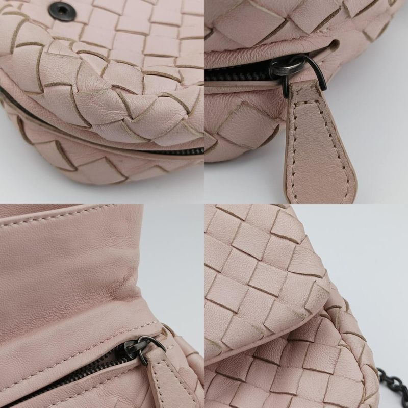 Bottega Veneta Intrecciato Olympia Pink Lambskin B05479957i