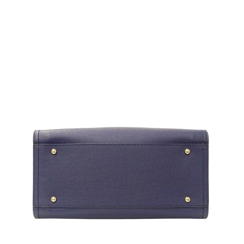 Chanel Bag Women's Brand Handbag Shoulder Bag 2way Caviar Skin Deauville Navy