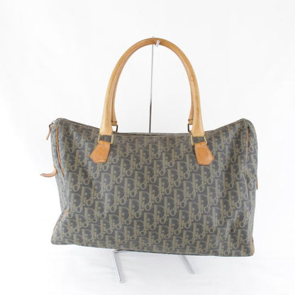 Christian Dior Trotter Boston Bag Monogram Canvas Ladies