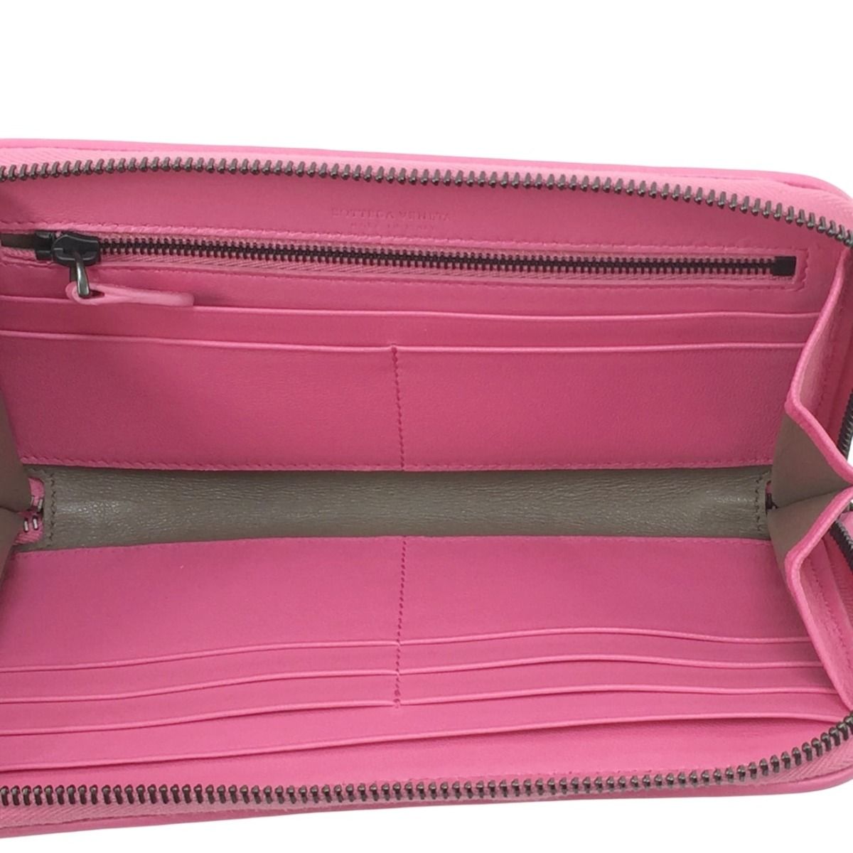 Bottega Veneta Long Wallet 404852 Pink
