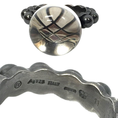 Bottega Veneta Silver Ring Aq7951