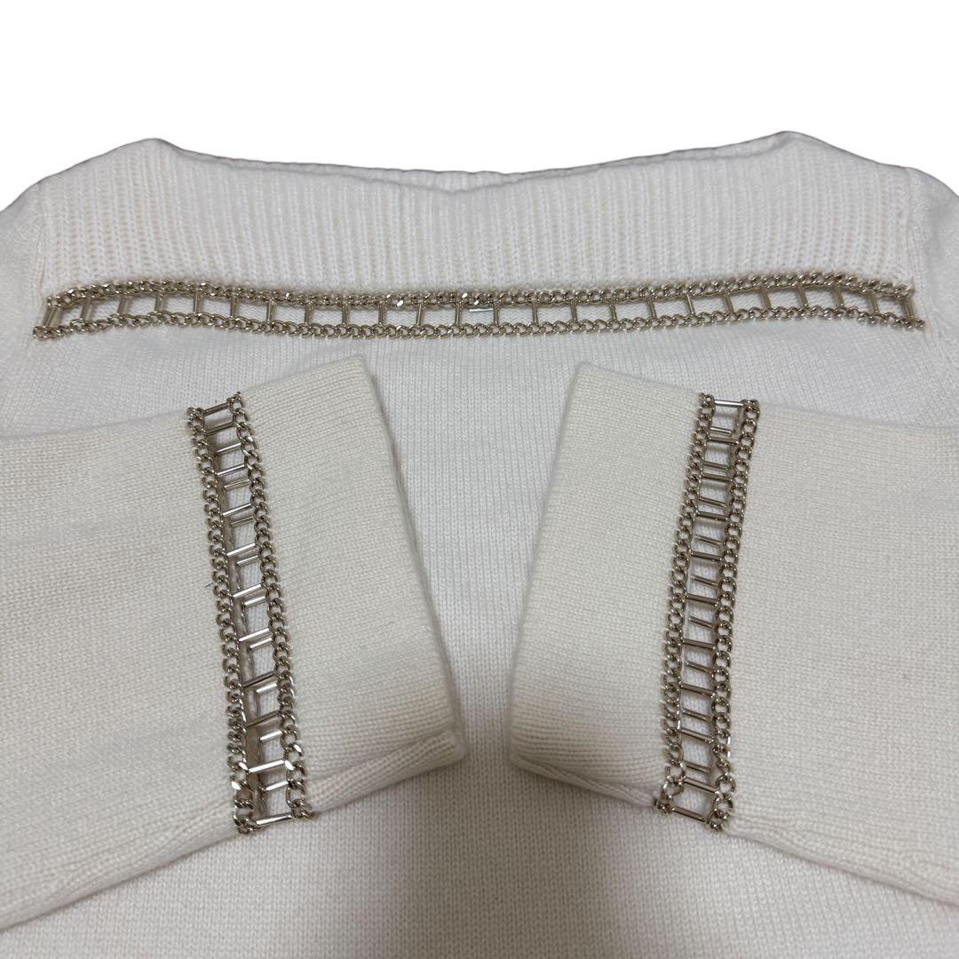 Chanel Chainport Cashmere Knit Dress — view 6