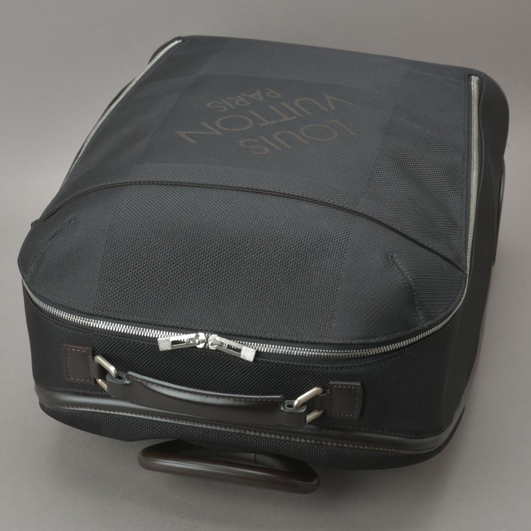 Louis Vuitton Conquerant 55 Travel Bag Damier Geant Black — view 5