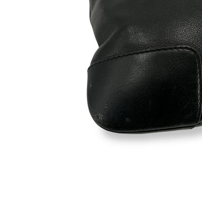 Loewe Anagram Shoulder Bag Sakosh Black Leather Archive Y2k