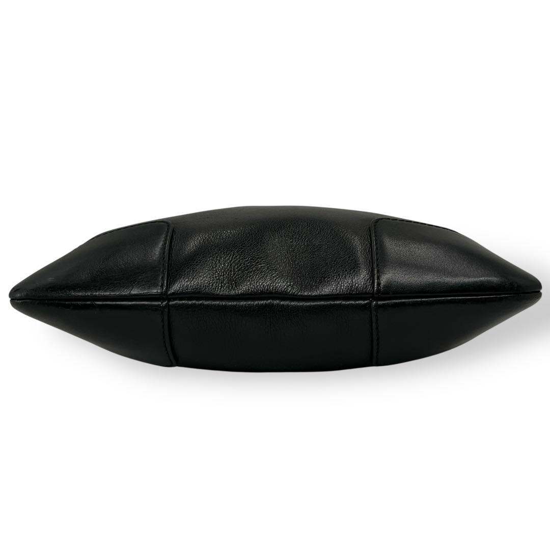 Loewe Anagram Shoulder Bag Sakosh Black Leather Archive Y2k