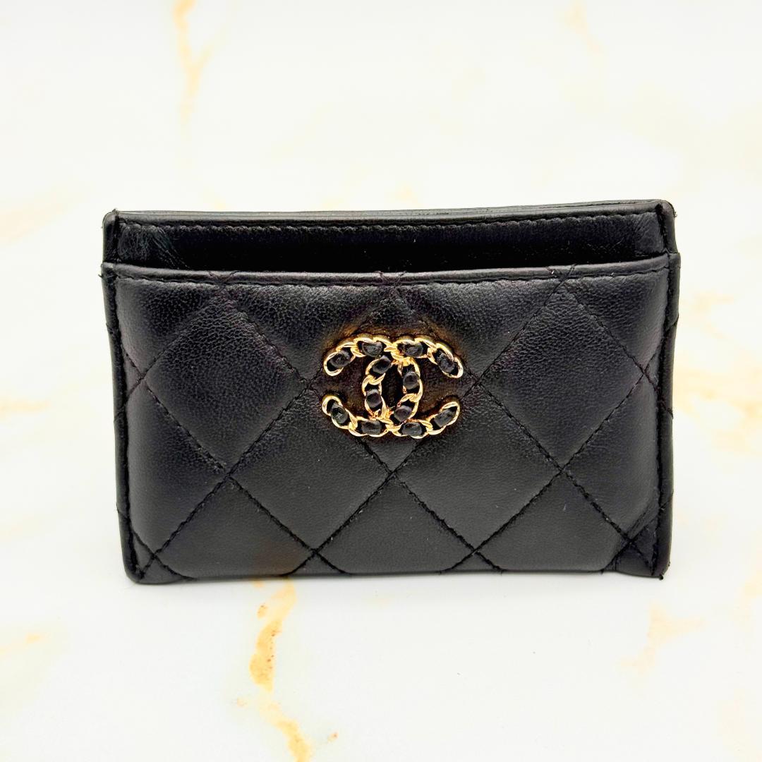 Chanel 19 Lambskin Card Case — view 2