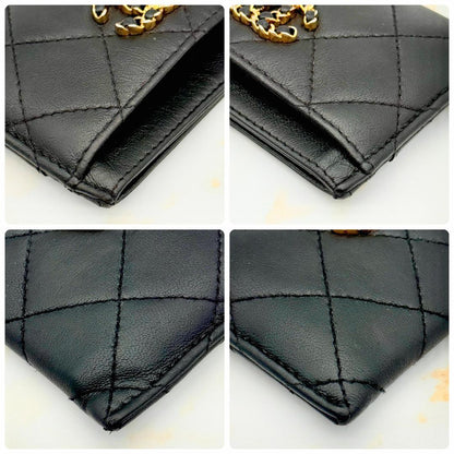 Chanel 19 Lambskin Card Case — view 9