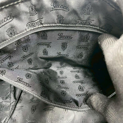 Gucci GG Tote Canvas Brown Charm Leather — view 5