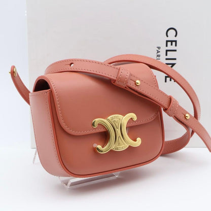 Celine Mini Claude Shoulder Bag Triomphe
