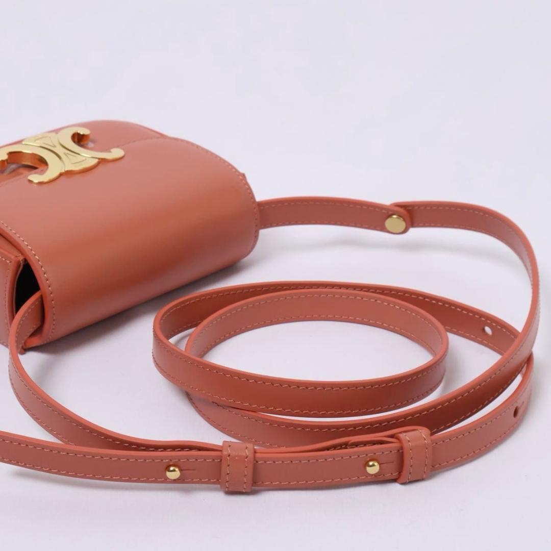 Celine Mini Claude Shoulder Bag Triomphe — view 3