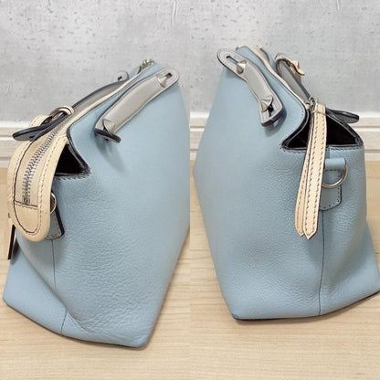 Fendi Visible Shoulder Bag Light Blue 2-Way
