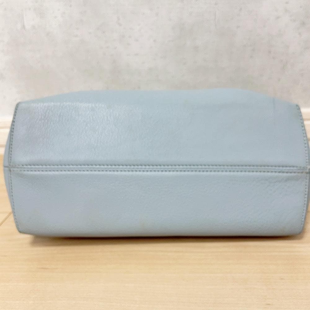 Fendi Visible Shoulder Bag Light Blue 2-Way