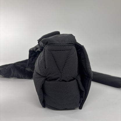 Bottega Veneta IC Padded Tech Shoulder Bag Black — view 4