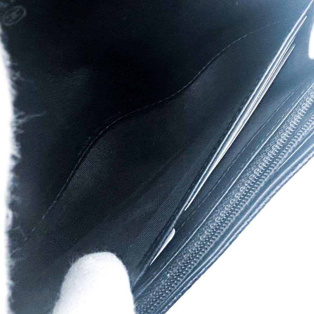 Chanel Super Wallet Coco Stitch Caviar Leather Flap — view 6