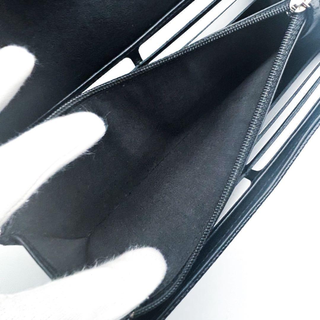 Chanel Super Wallet Coco Stitch Caviar Leather Flap — view 8