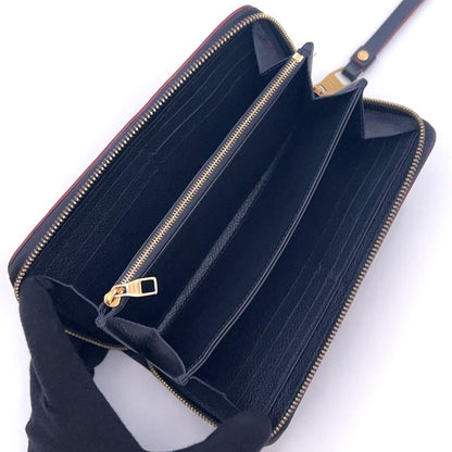 Louis Vuitton Monogram Empreinte Marine Zippy Wallet — view 3