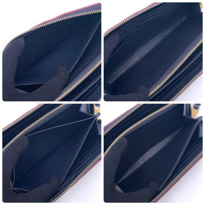 Louis Vuitton Monogram Empreinte Marine Zippy Wallet — view 4