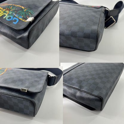 Louis Vuitton District PM Damier Cobalt Shoulder Bag — view 8