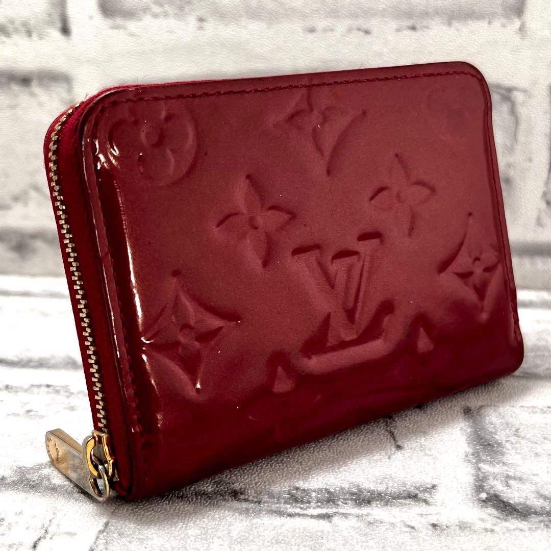 Louis Vuitton Vernis Zippy Coin Purse Pomme D'amour