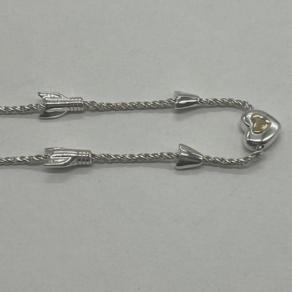 Tiffany & Co Heart Arrow Twist Loop Necklace — view 3