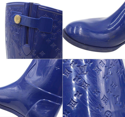 Louis Vuitton Drops Line Rubber Long Rain Boots — view 8
