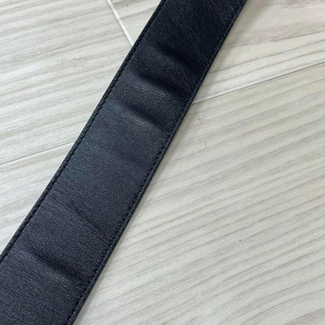 Fine Gucci Re-edition Double G GG Marmont Wide Leather Belt