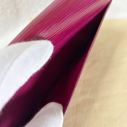 Louis Vuitton Portefeuille Sarah Epi Fuchsia Long Wallet
