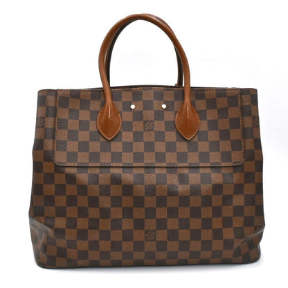 Louis Vuitton Damier Ascot Handbag Brown — view 3