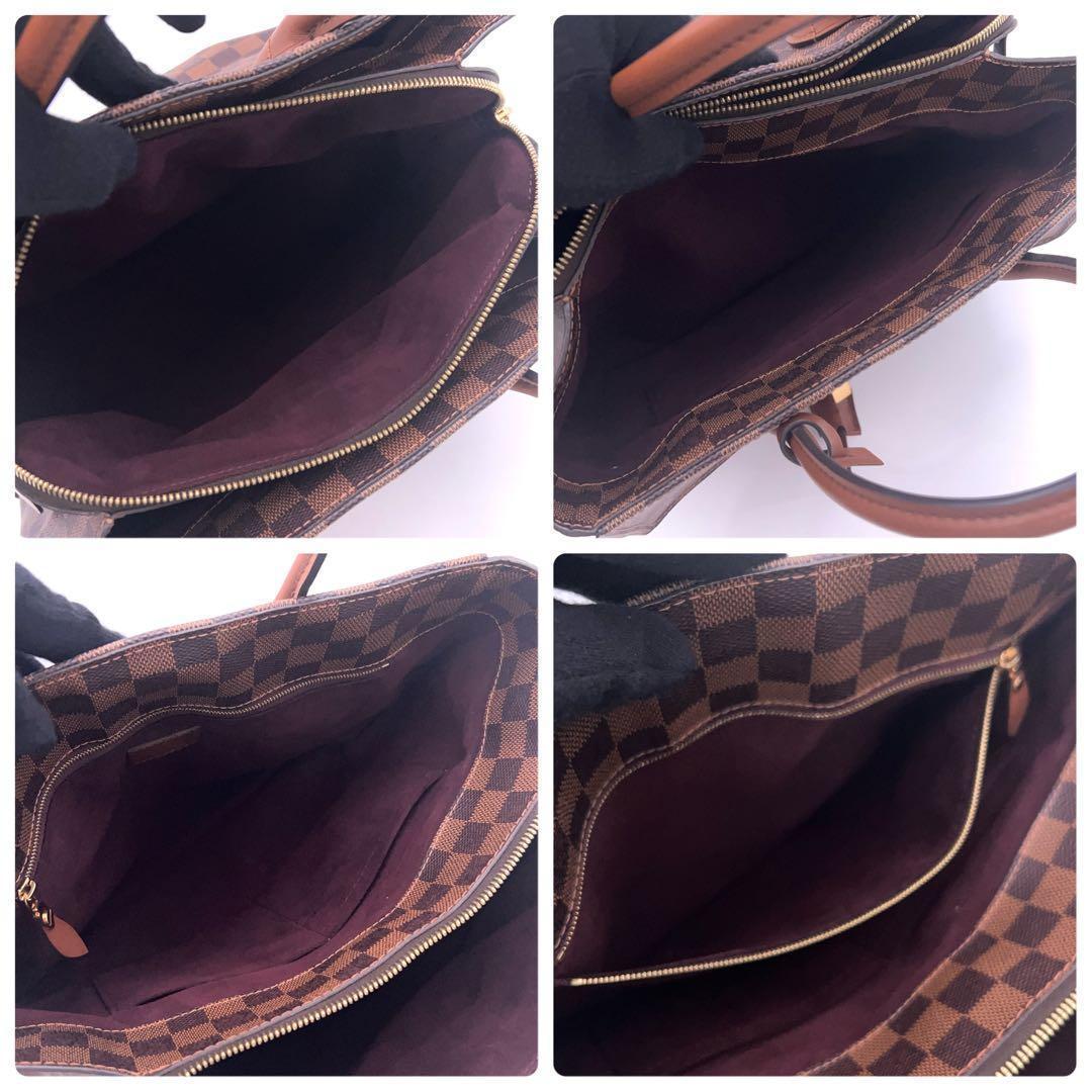 Louis Vuitton Damier Ascot Handbag Brown — view 6