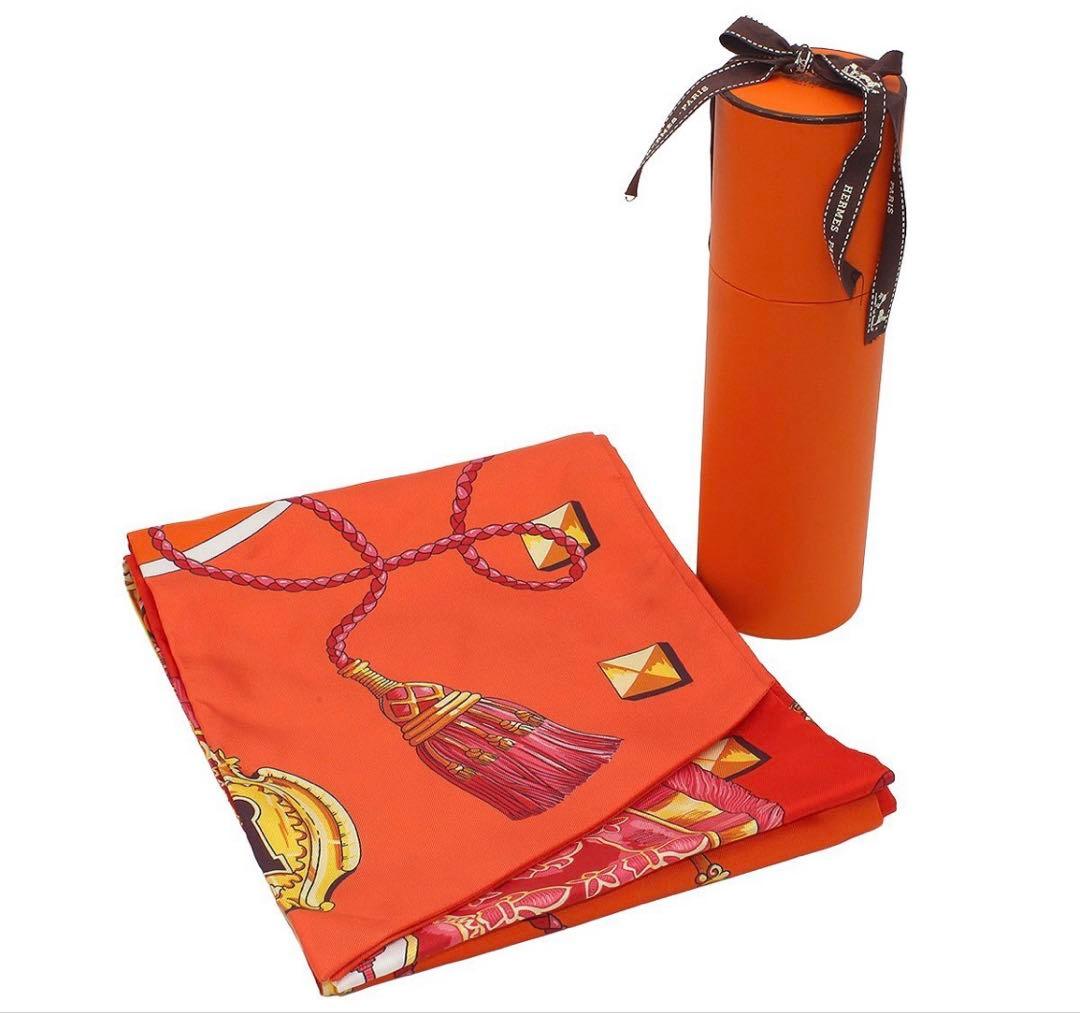 Hermes Maxi Twillire Cles Key Silk Scarf — view 2