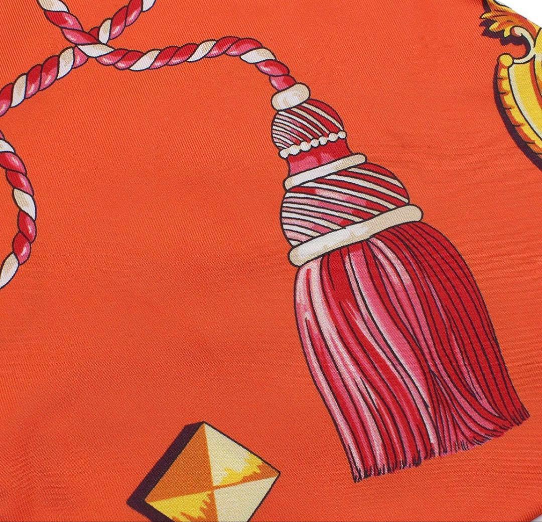 Hermes Maxi Twillire Cles Key Silk Scarf — view 4