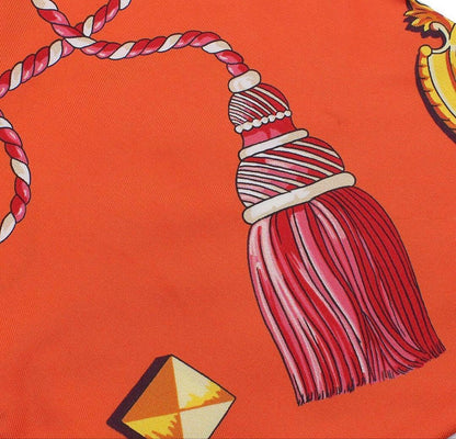 Hermes Maxi Twillire Cles Key Silk Scarf — view 4