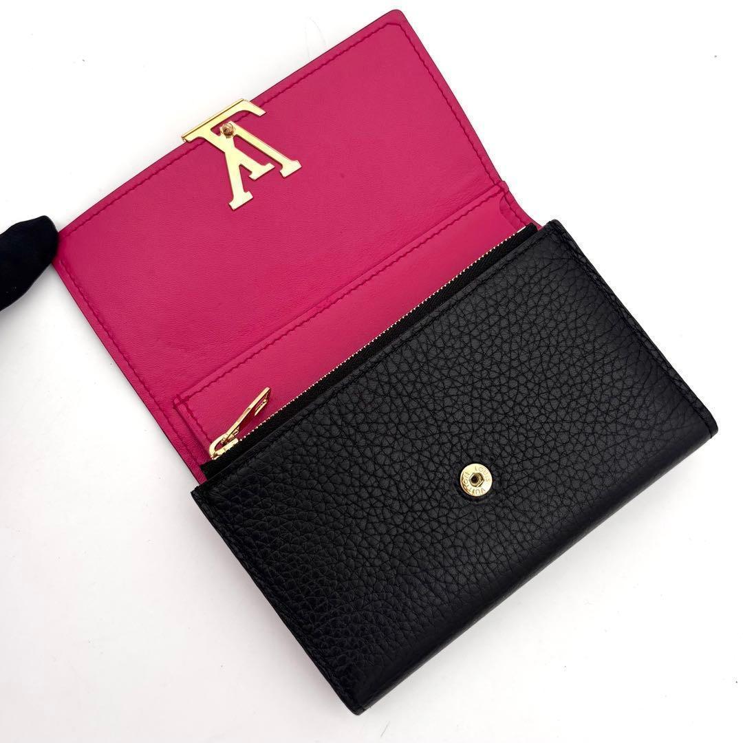 Louis Vuitton Portefeuille Capucines Compact Trifold Wallet — view 4