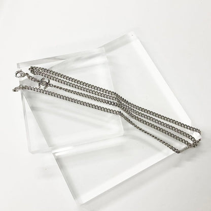 Chanel Sunglasses CC Logo Chain Eyewear Silver — view 8