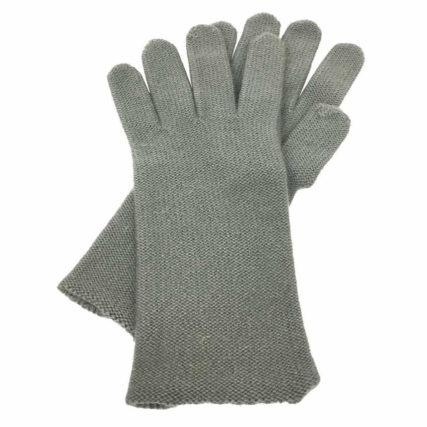 Hermes Cashmere Gloves Men's Gray Aq10893