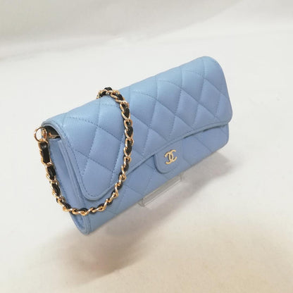 Chanel Caviar Leather Quilted Wallet — view 2