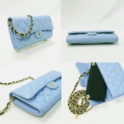 Chanel Caviar Leather Quilted Wallet — view 3