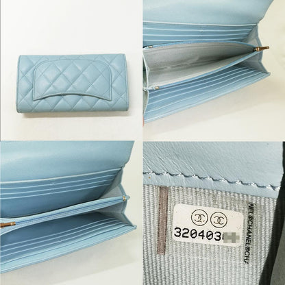 Chanel Caviar Leather Quilted Wallet — view 4