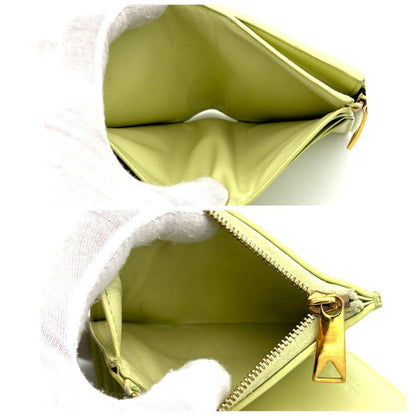 Bottega Veneta Folded Wallet Maxi Intrecciato Light Green — view 6