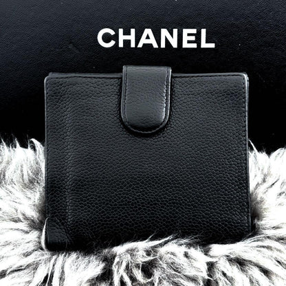 Chanel Wallet Coco Stitch Caviar Hook Bifold — view 2