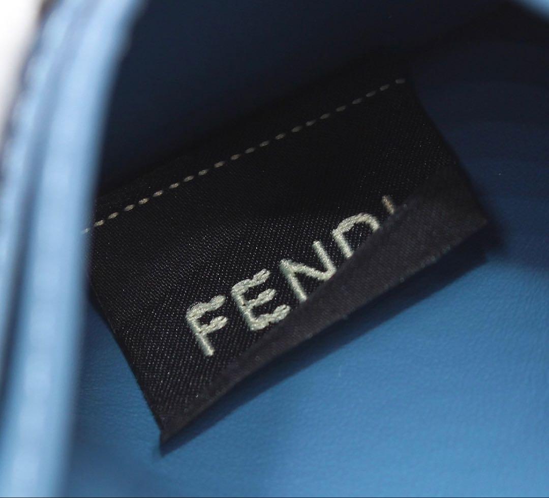 Fendi Baguette FF Jacquard Card Case Business Holder — view 7