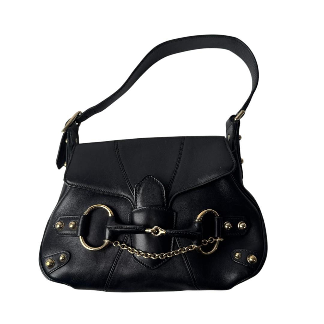 Gucci Horsebit Handbag Black — view 2