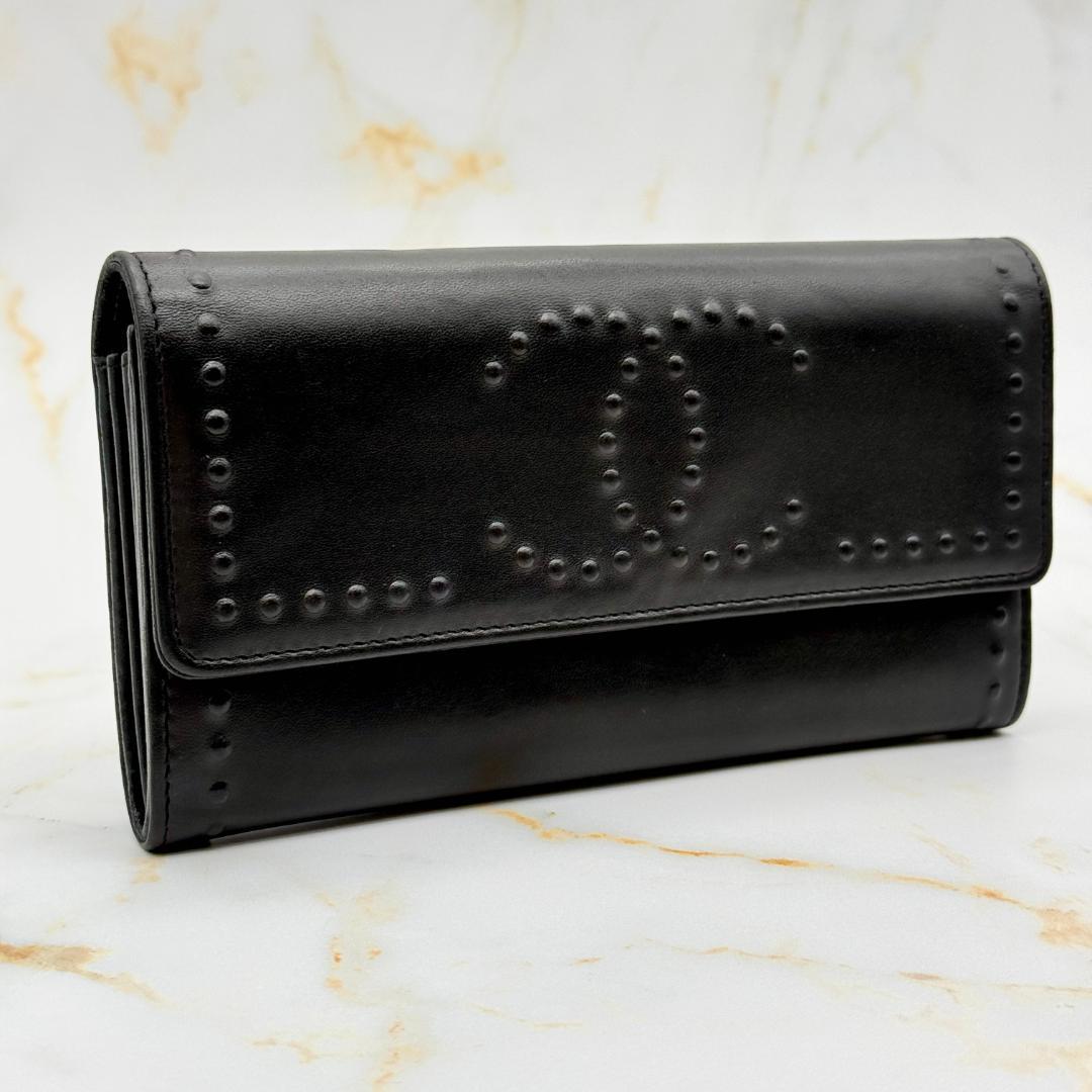 Chanel Studded CC Logo Wallet — view 2