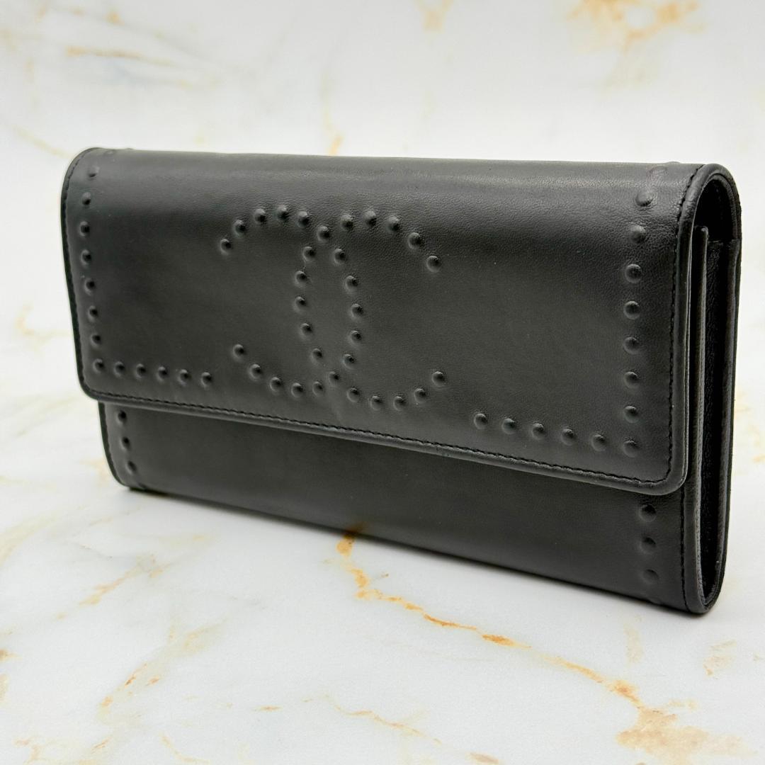 Chanel Studded CC Logo Wallet — view 3