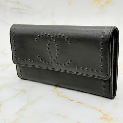 Chanel Studded CC Logo Wallet — view 3