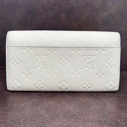 Louis Vuitton Empreinte Blue Jean Sarah Wallet — view 8