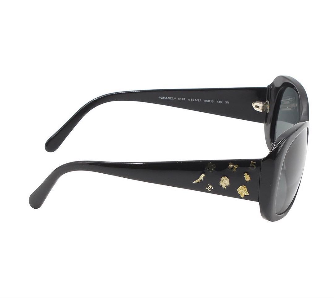 Chanel Multi Icon Charm Sunglasses Eyewear — view 3